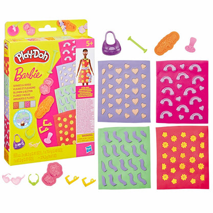 Joc de Plastilină Play-Doh Barbie FLowers & Florals Multicolor - Jucarii si jocuri, Activități creative
