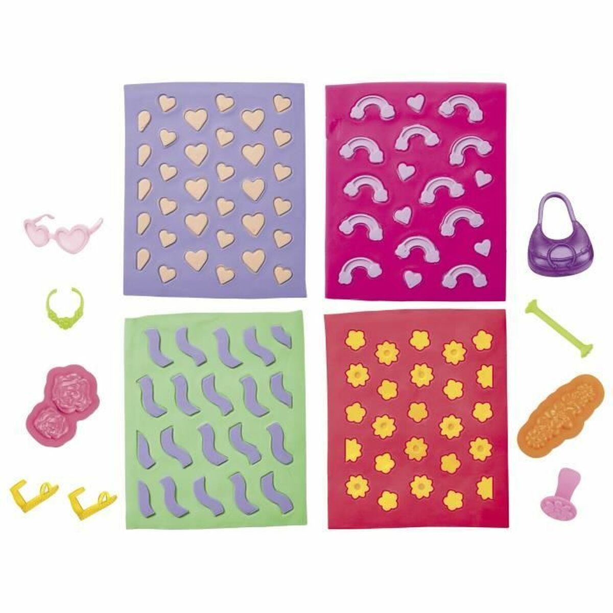 Joc de Plastilină Play-Doh Barbie FLowers & Florals Multicolor - Jucarii si jocuri, Activități creative