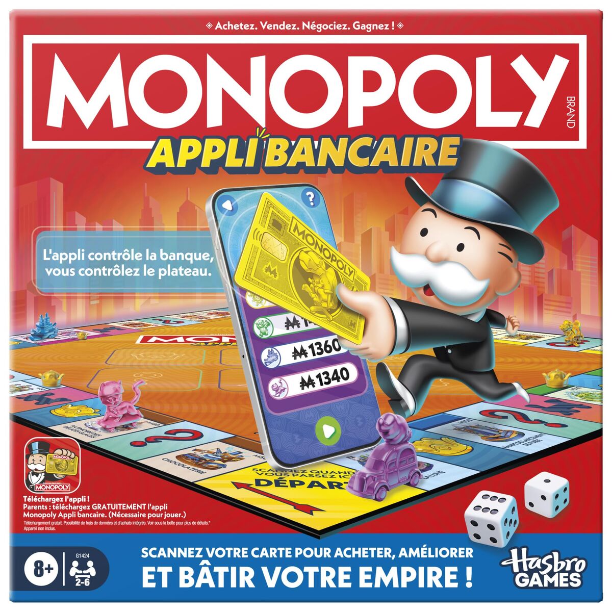 Joc de Masă Monopoly Monopoly Appli Bancaire - Jucarii si jocuri, Jocuri și accesorii