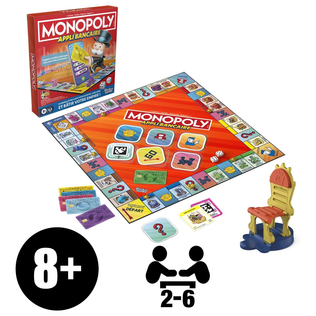Joc de Masă Monopoly Monopoly Appli Bancaire - Jucarii si jocuri, Jocuri și accesorii