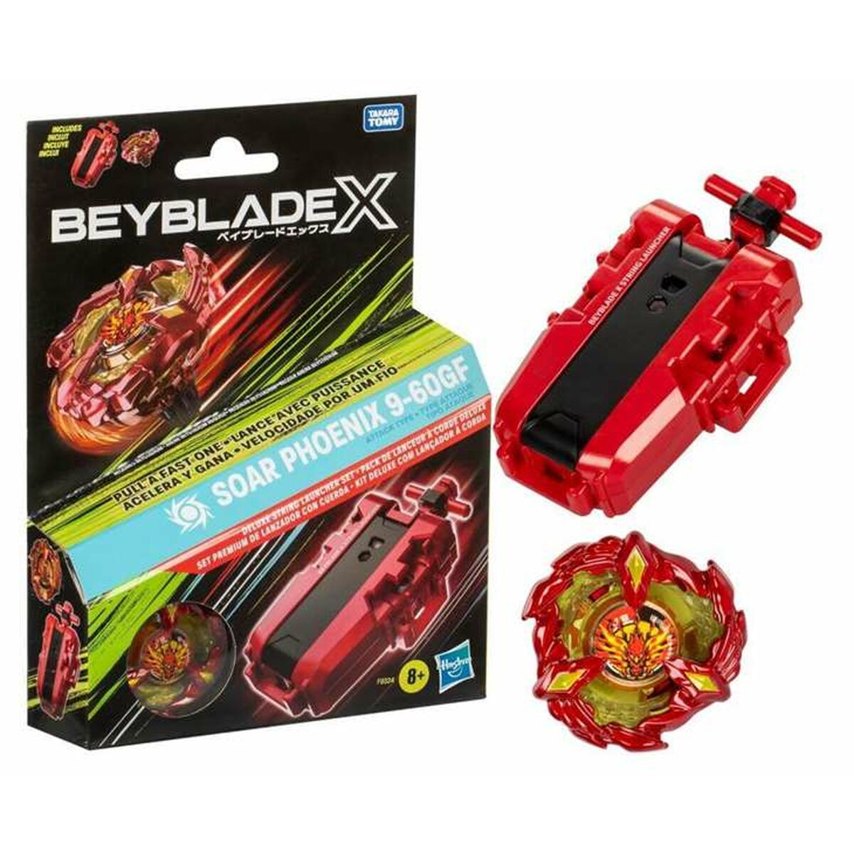 Titirez Hasbro BeybladeX Roșu - Jucarii si jocuri, În aer liber și sport