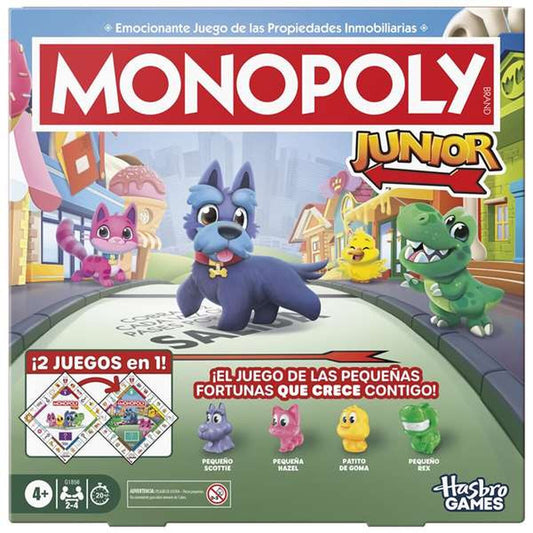 Monopoly Hasbro Junior - Jucarii si jocuri, Jocuri și accesorii