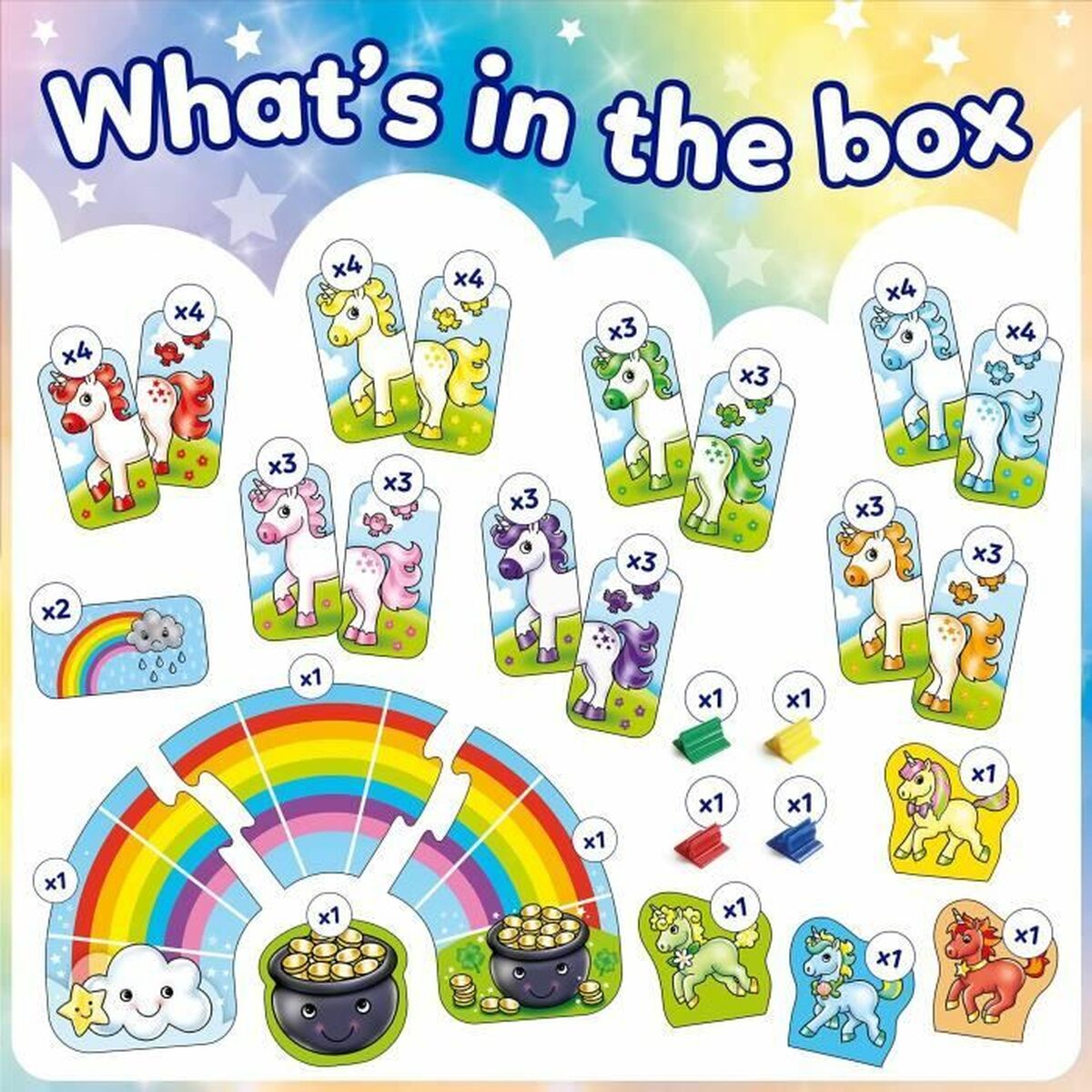 Joc Educativ Orchard Rainbow Unicon (FR) - Jucarii si jocuri, Jocuri și accesorii