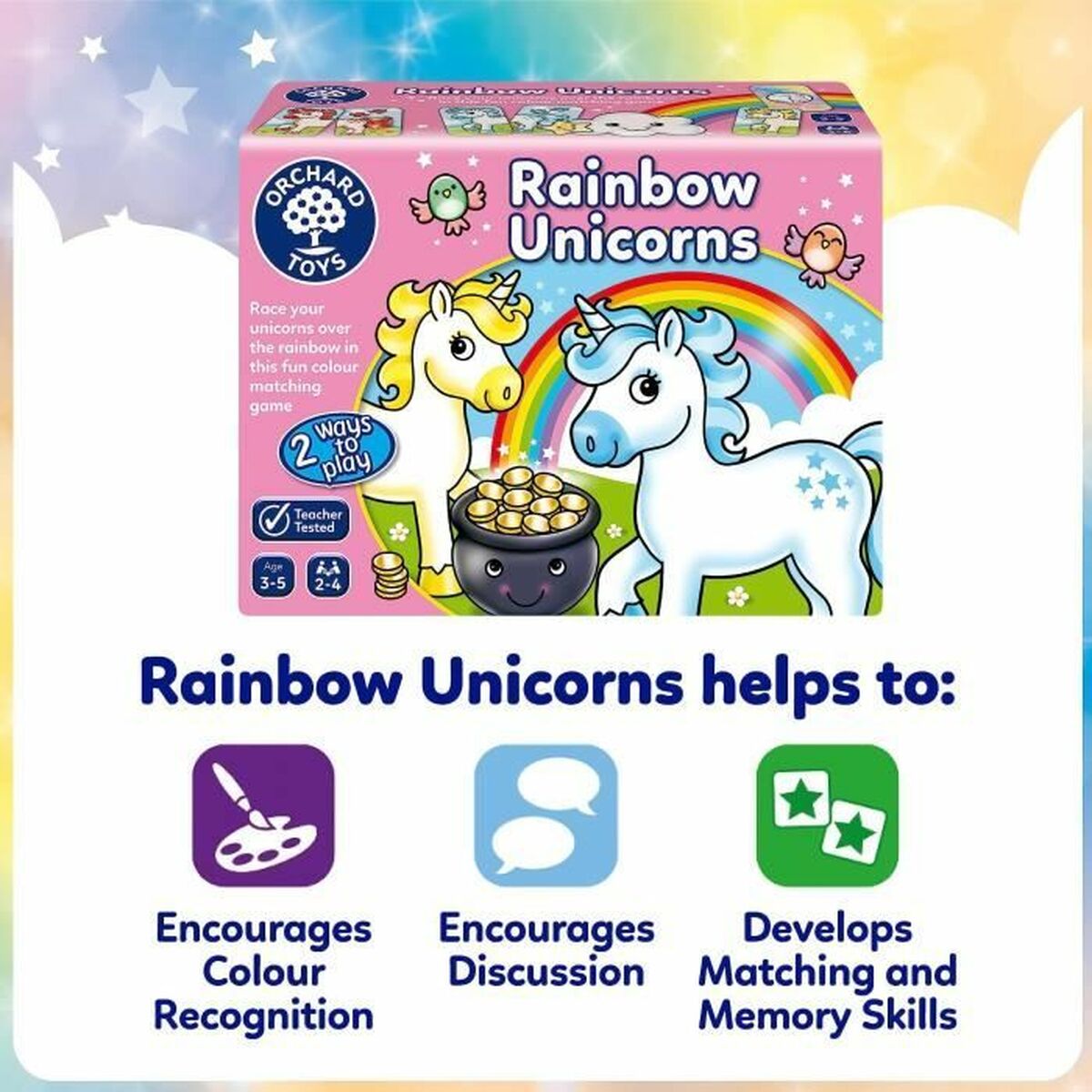 Joc Educativ Orchard Rainbow Unicon (FR) - Jucarii si jocuri, Jocuri și accesorii