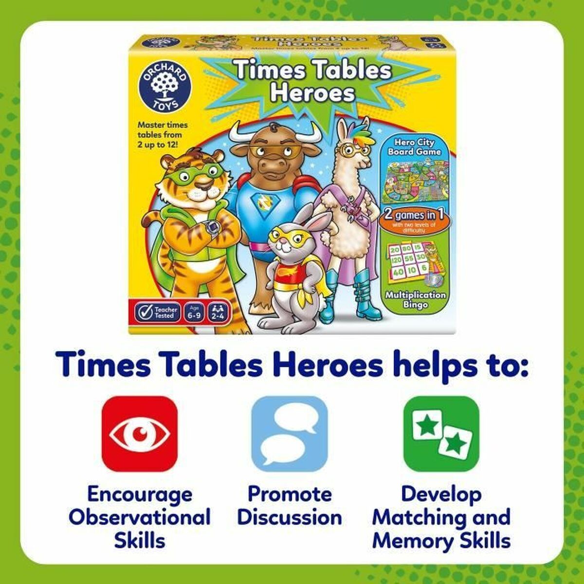 Joc Educativ Orchard Times tables Heroes (FR) - Jucarii si jocuri, Jocuri și accesorii