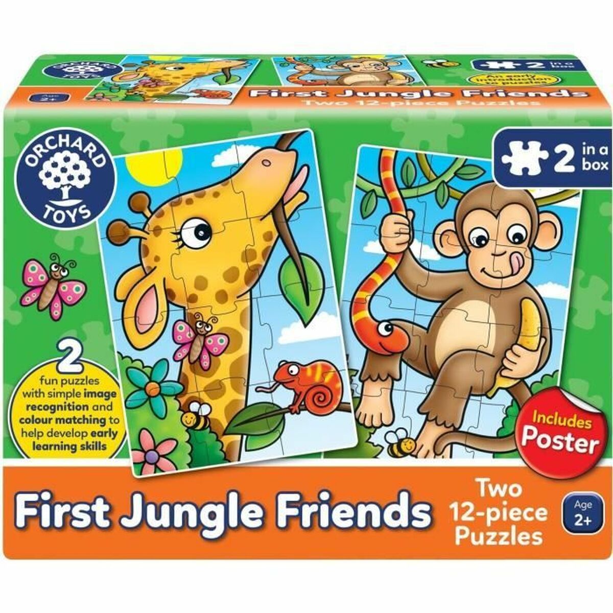 Puzzle Orchard First Jungle Friends (FR) - Jucarii si jocuri, Puzzle-uri și puzzle-uri