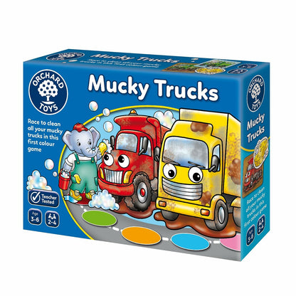 Joc Educativ Orchard Mucky Trucks (FR) - Jucarii si jocuri, Jocuri și accesorii