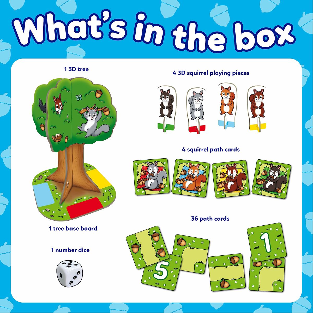 Joc Educativ Orchard Nutty Numbers (FR) - Jucarii si jocuri, Jocuri și accesorii