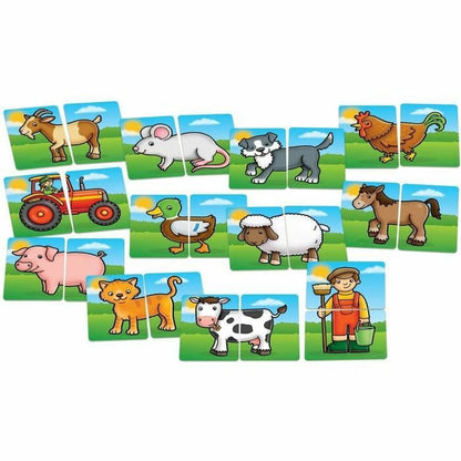 Joc Educativ Orchard Farmyard Heads & Tails (FR) - Jucarii si jocuri, Jocuri și accesorii