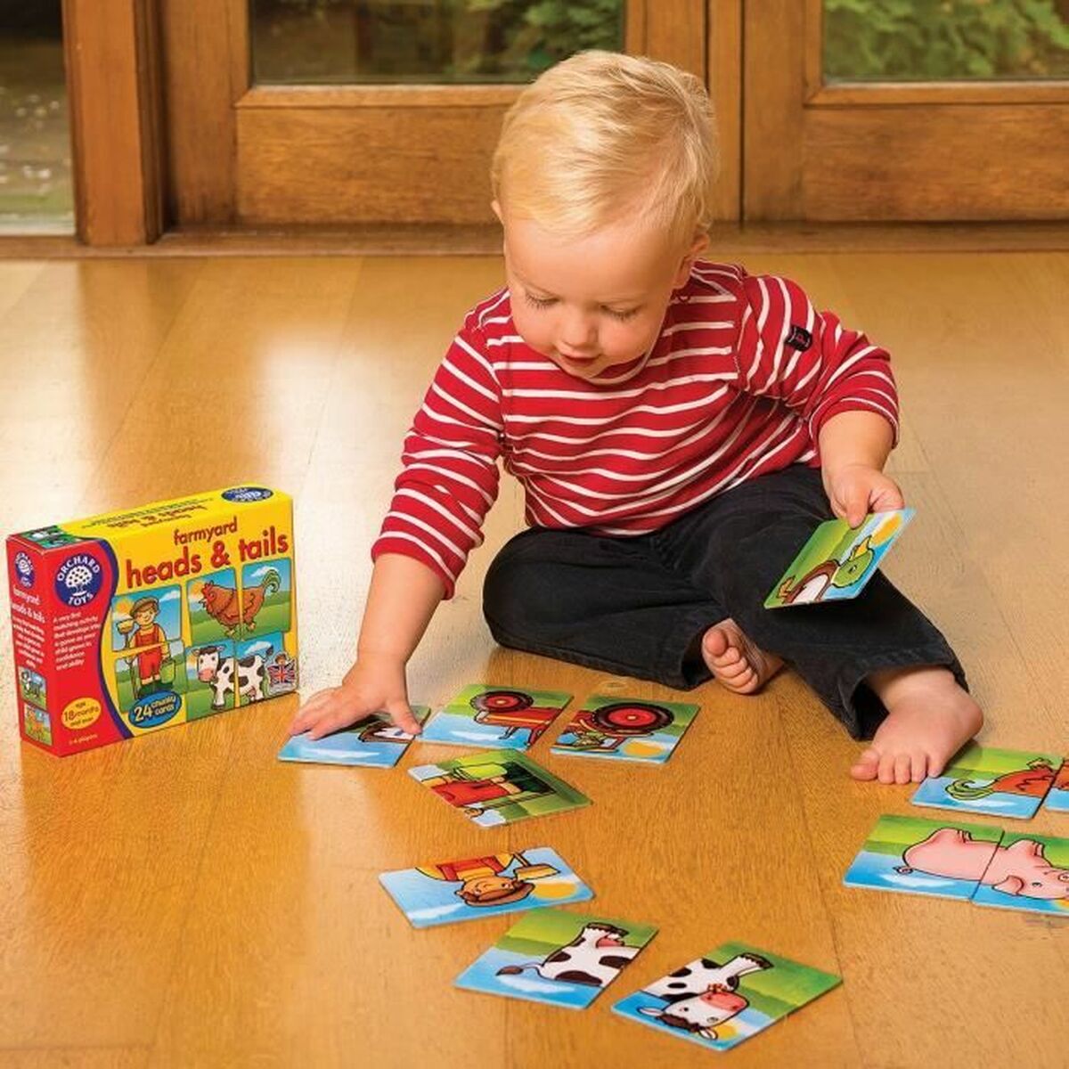 Joc Educativ Orchard Farmyard Heads & Tails (FR) - Jucarii si jocuri, Jocuri și accesorii