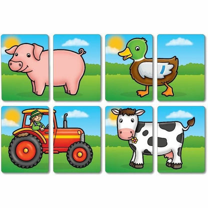 Joc Educativ Orchard Farmyard Heads & Tails (FR) - Jucarii si jocuri, Jocuri și accesorii