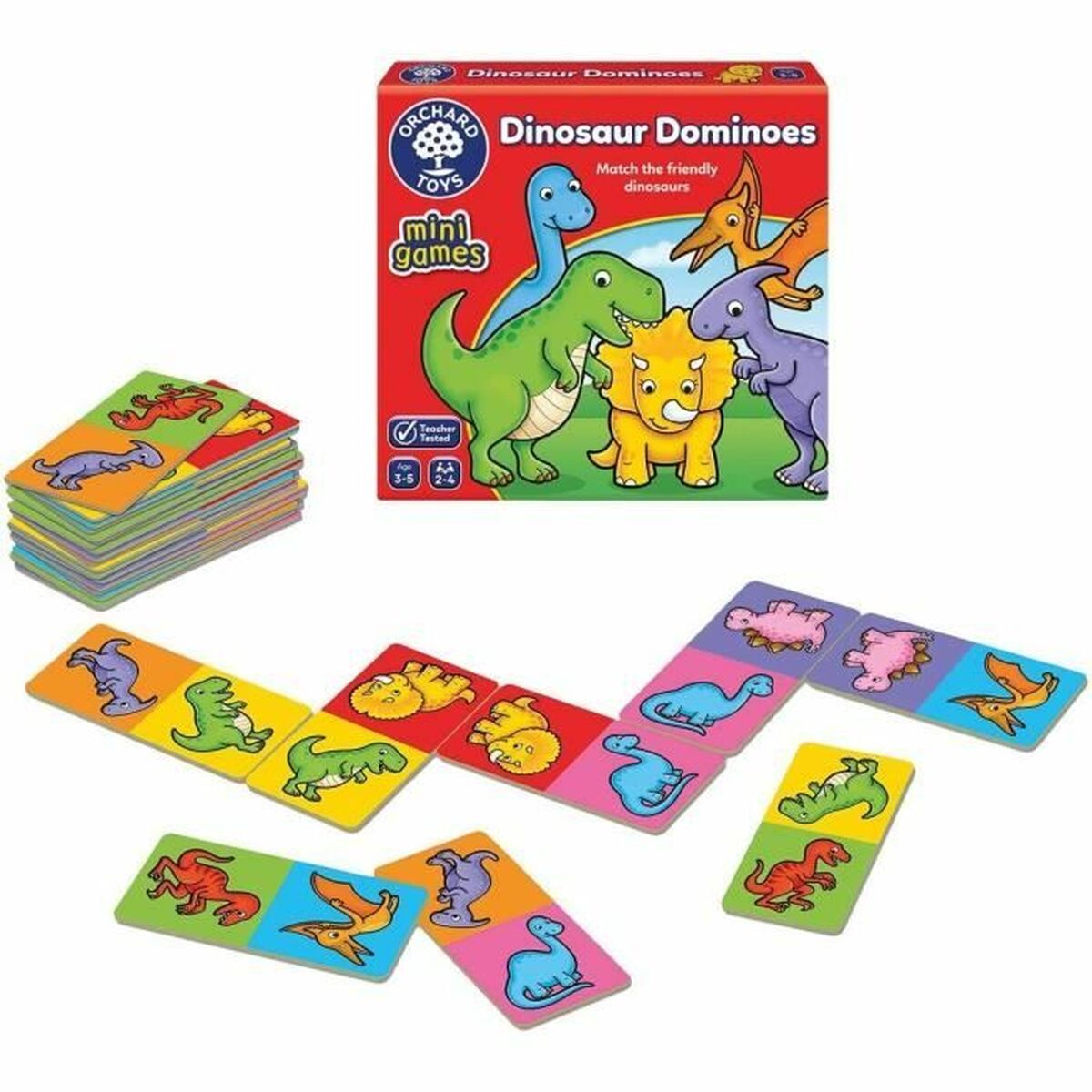 Joc Educativ Orchard Dinosaur Dominoes (FR) - Jucarii si jocuri, Jocuri și accesorii