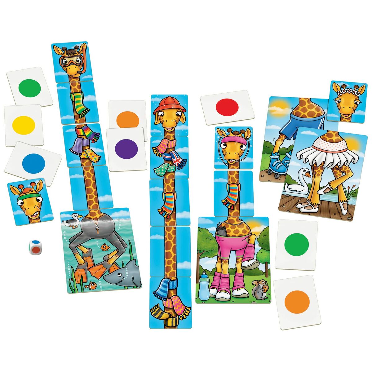 Joc Educativ Orchard Giraffes in scarves (FR) - Jucarii si jocuri, Jocuri și accesorii
