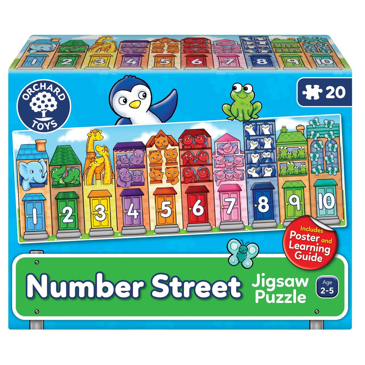 Puzzle Orchard Number Street (FR) - Jucarii si jocuri, Puzzle-uri și puzzle-uri