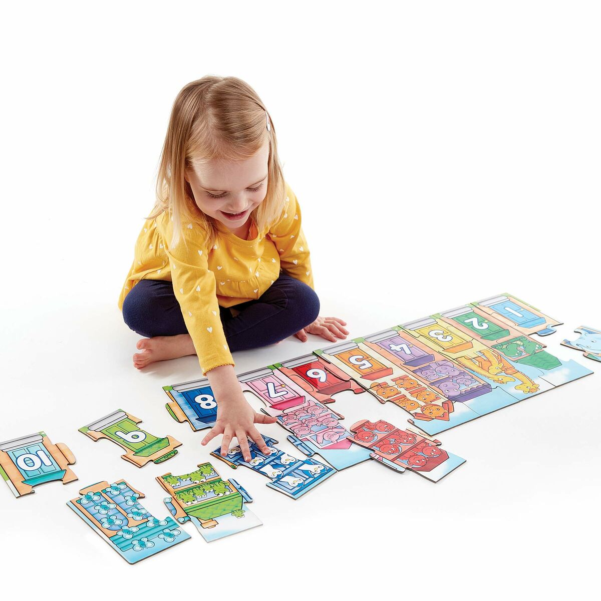 Puzzle Orchard Number Street (FR) - Jucarii si jocuri, Puzzle-uri și puzzle-uri