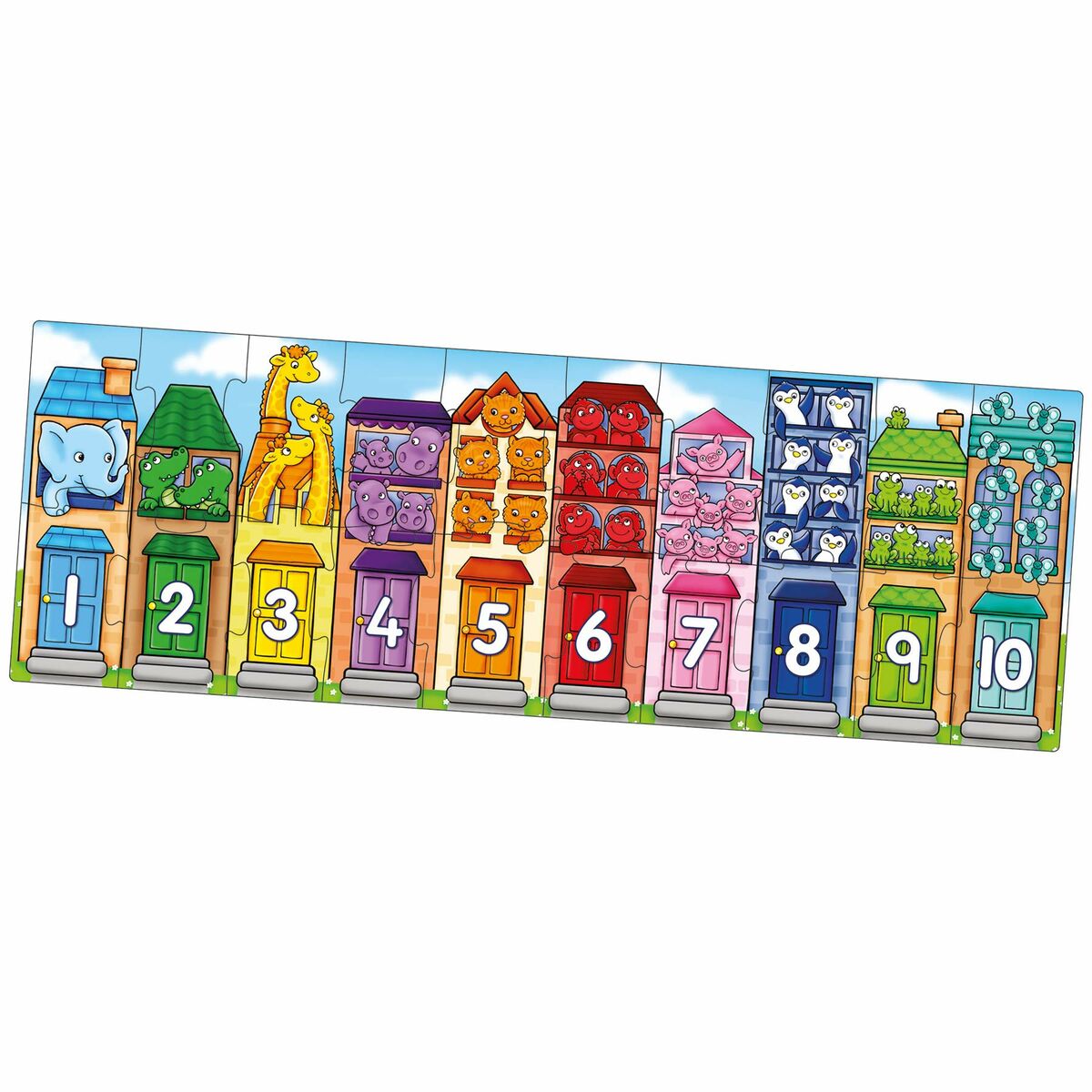 Puzzle Orchard Number Street (FR) - Jucarii si jocuri, Puzzle-uri și puzzle-uri