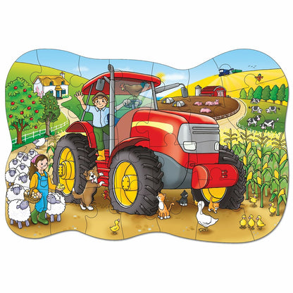 Puzzle Orchard Big Tractor (FR) - Jucarii si jocuri, Puzzle-uri și puzzle-uri
