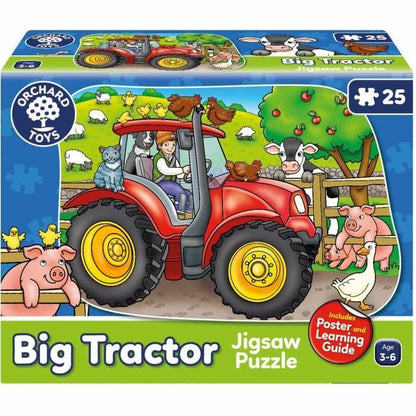Puzzle Orchard Big Tractor (FR) - Jucarii si jocuri, Puzzle-uri și puzzle-uri