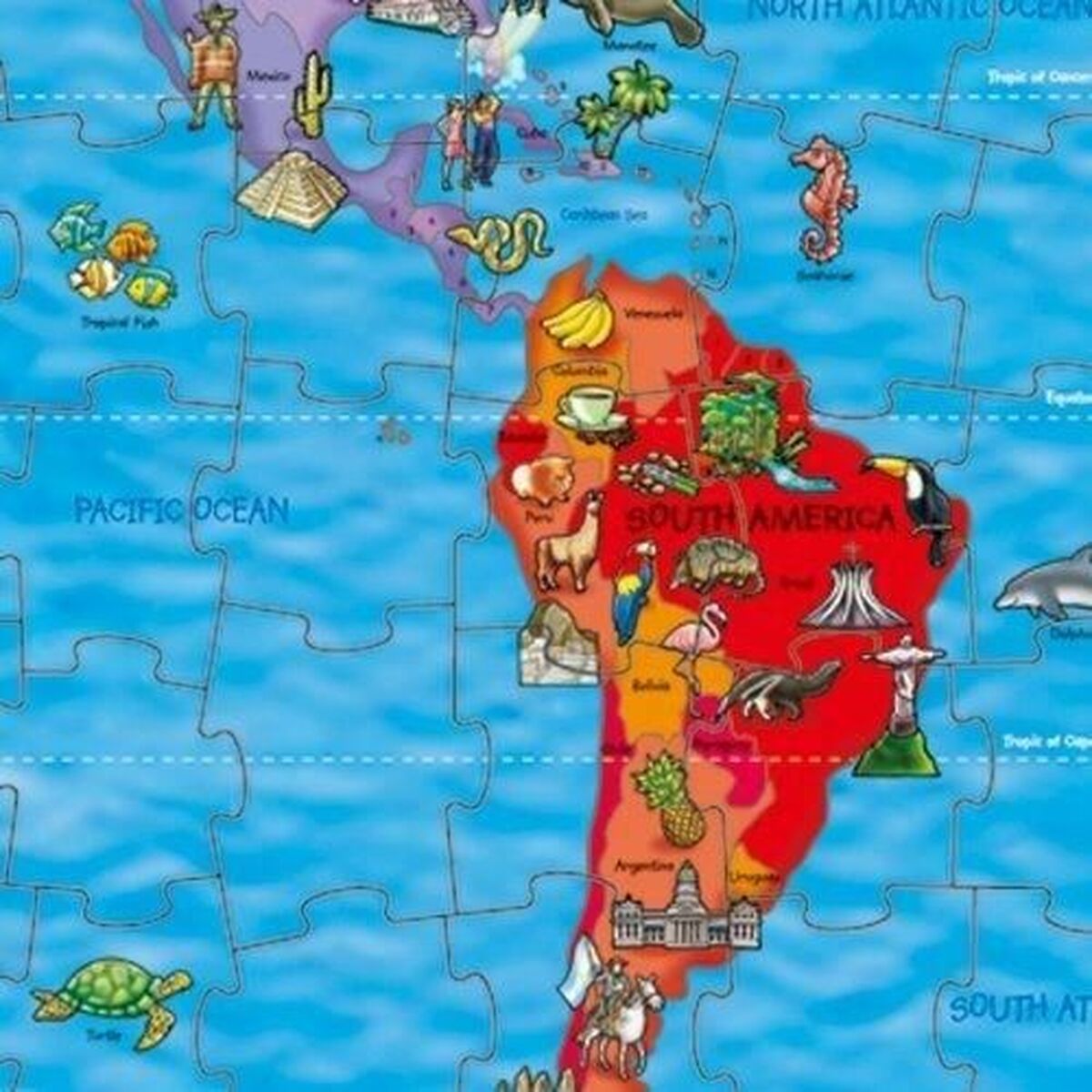 Puzzle Orchard World Map (FR) - Jucarii si jocuri, Puzzle-uri și puzzle-uri