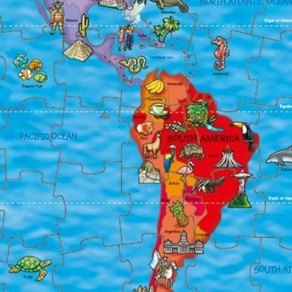 Puzzle Orchard World Map (FR) - Jucarii si jocuri, Puzzle-uri și puzzle-uri