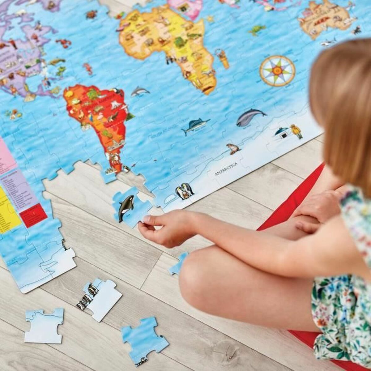 Puzzle Orchard World Map (FR) - Jucarii si jocuri, Puzzle-uri și puzzle-uri