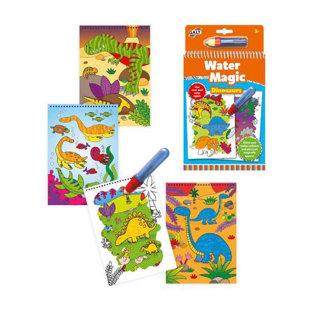 Bloc cu Desene pentru Colorat Water Magic Diset A3079H - Jucarii si jocuri, Activități creative