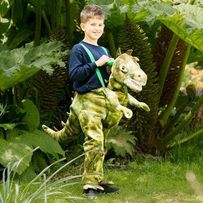 Costum Deghizare pentru Copii Verde Dinozaur 4-6 ani - Jucarii si jocuri, Costume și accesorii