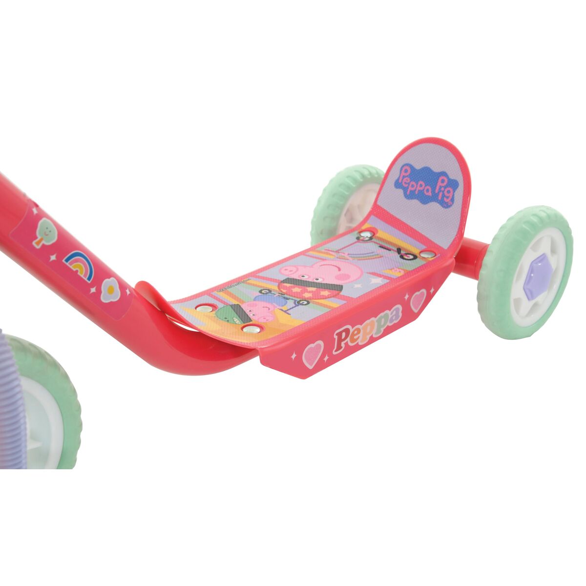 Trotinetă Peppa Pig Gumă Metal Plastic - Sport și în aer liber, Mobilitate urbană