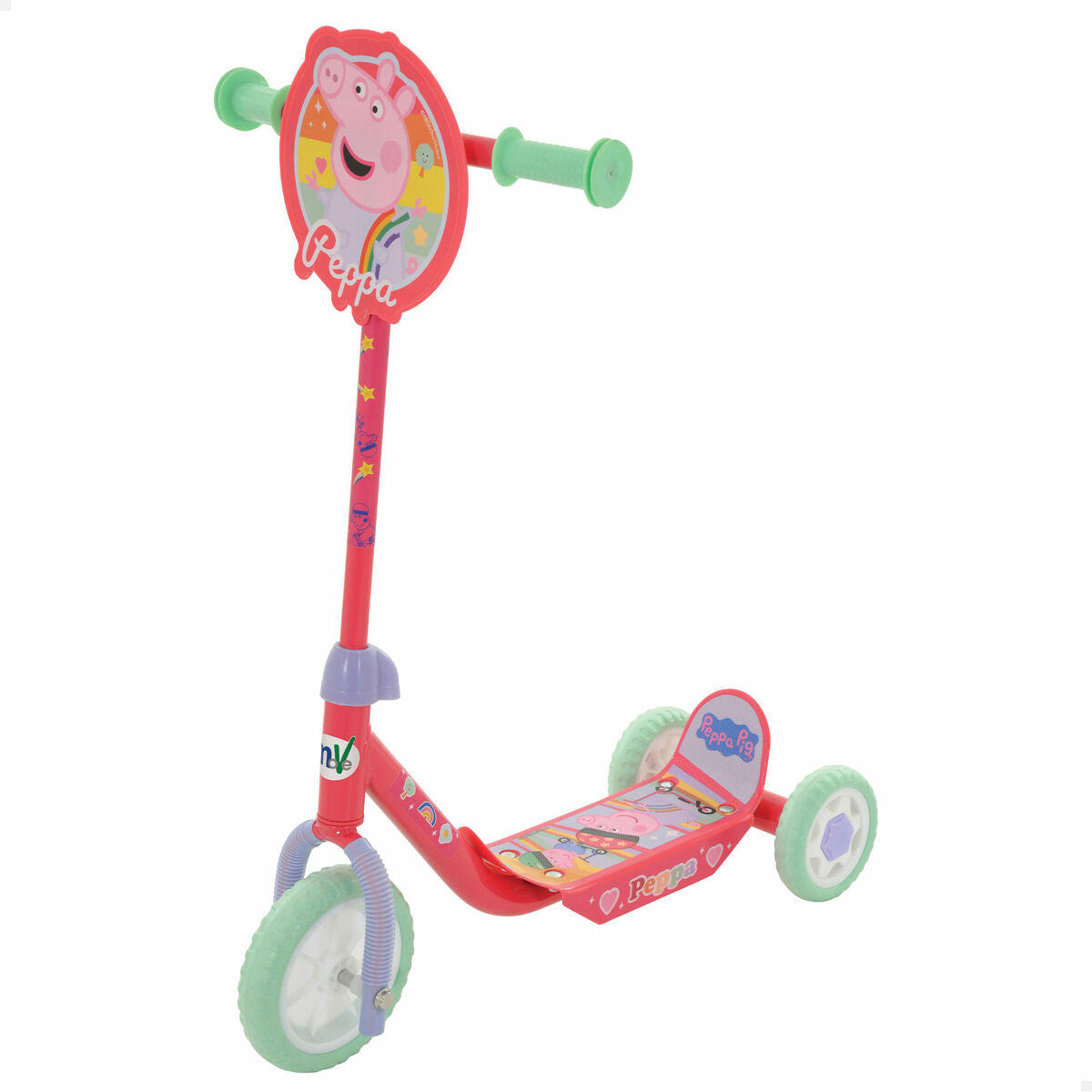 Trotinetă Peppa Pig Gumă Metal Plastic - Sport și în aer liber, Mobilitate urbană