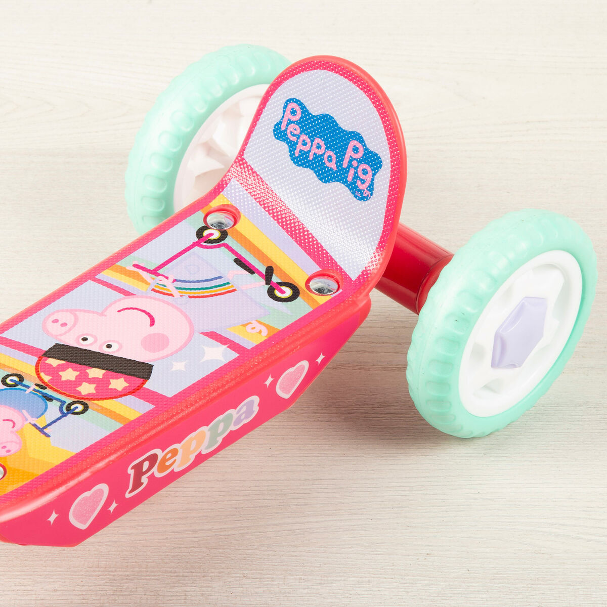 Trotinetă Peppa Pig Gumă Metal Plastic - Sport și în aer liber, Mobilitate urbană