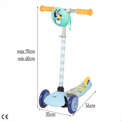 Trotinetă Bluey Metal Plastic Albastru - Sport și în aer liber, Mobilitate urbană