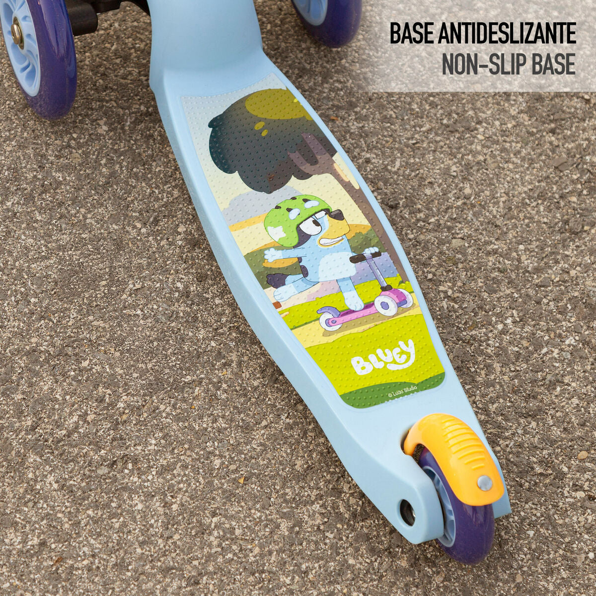 Trotinetă Bluey Metal Plastic Albastru - Sport și în aer liber, Mobilitate urbană
