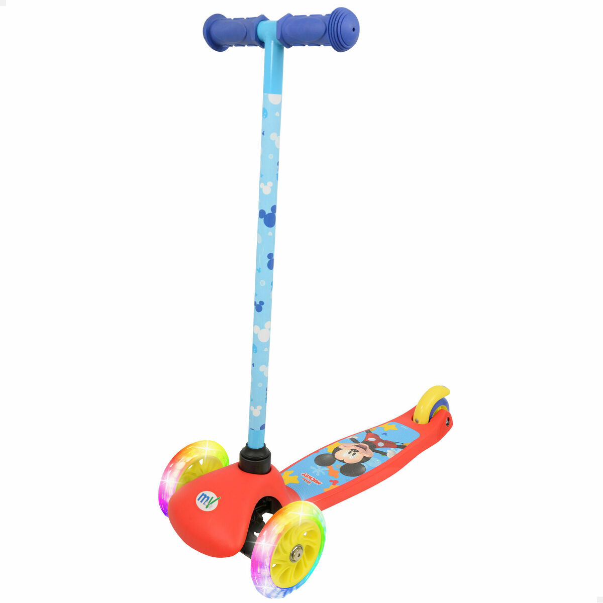 Trotinetă Scuter Mickey Mouse Gumă Metal Plastic - Sport și în aer liber, Mobilitate urbană