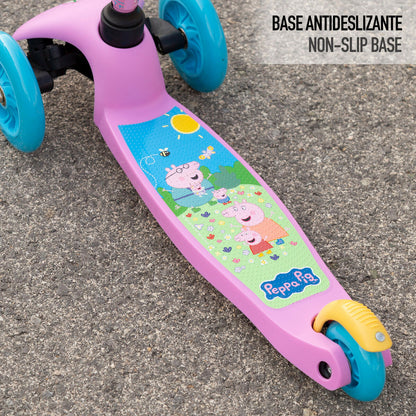 Trotinetă Peppa Pig Metal Plastic Multicolor - Sport și în aer liber, Mobilitate urbană
