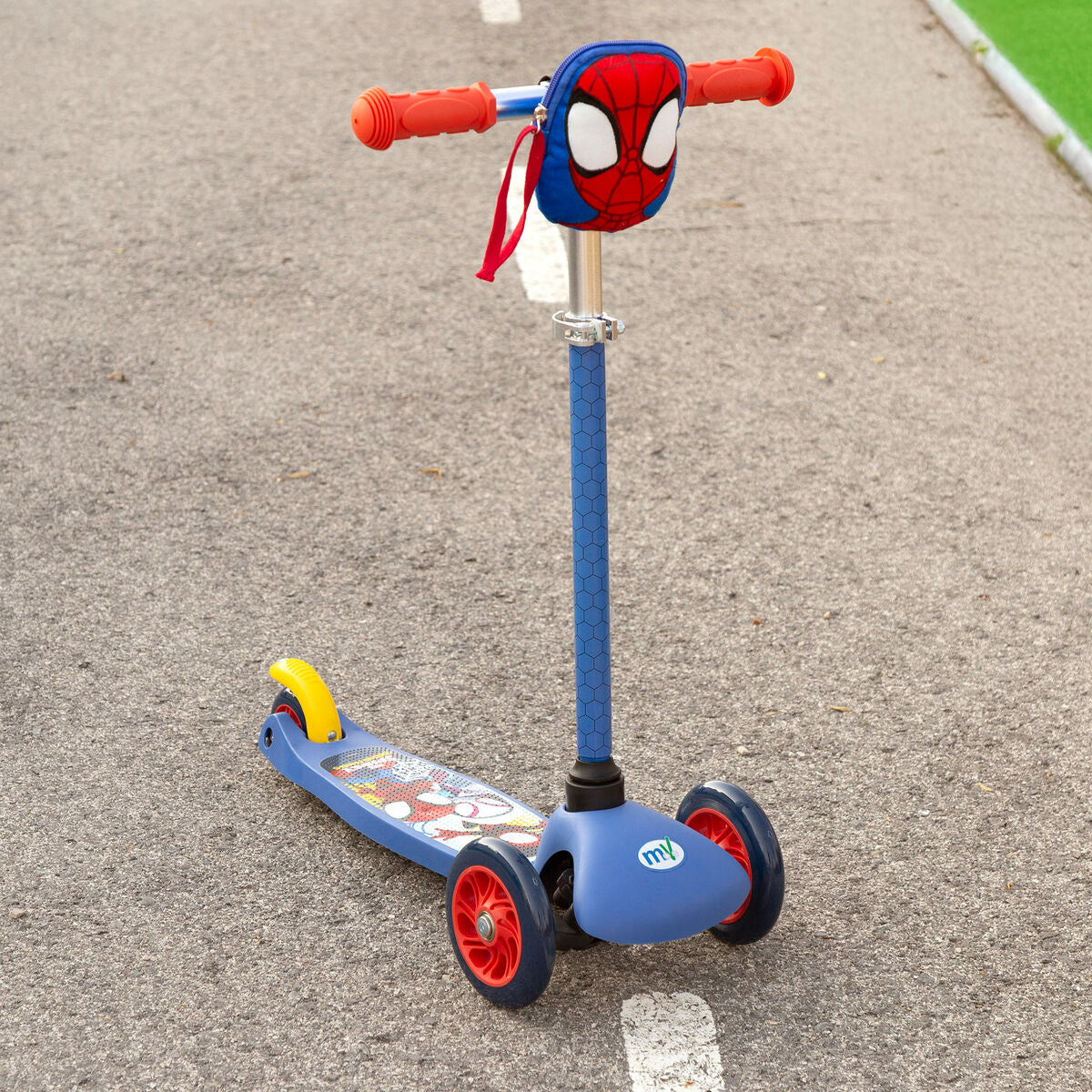Trotinetă Spidey Metal Plastic Multicolor - Sport și în aer liber, Mobilitate urbană