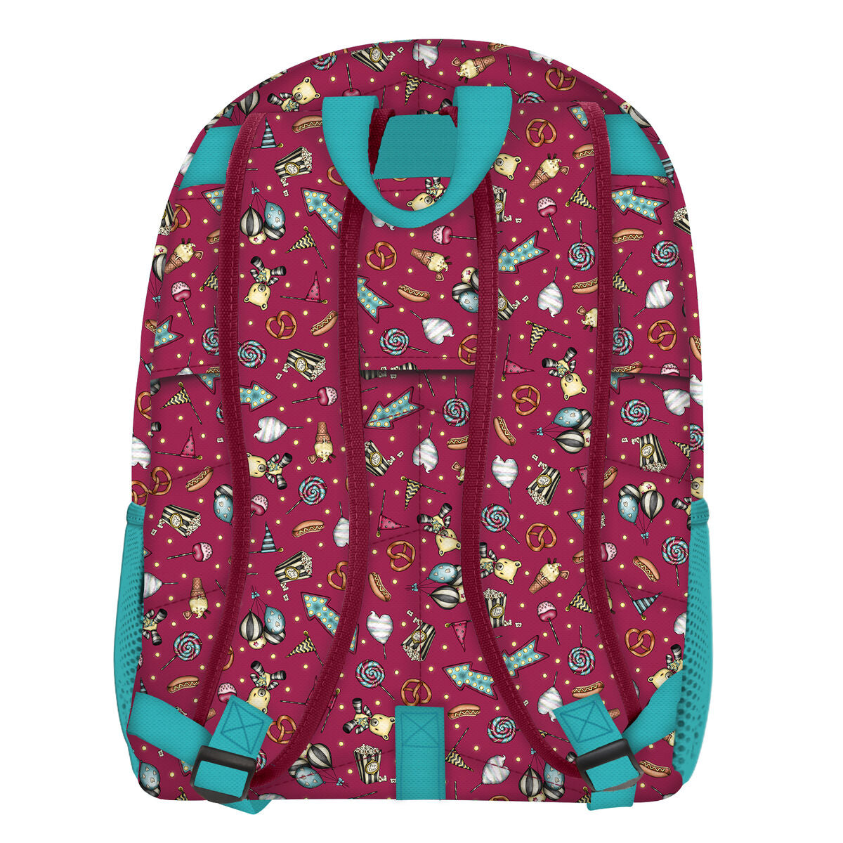 Ghiozdan Gorjuss Fireworks Castaniu 31.5 x 44 x 22.5 cm - Birou și papetărie, Material școlar și educațional