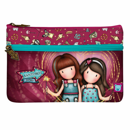 Penar Școlar Gorjuss Fireworks Castaniu (23.4 x 15.5 x 1.5 cm) - Birou și papetărie, Material școlar și educațional