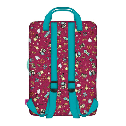 Ghiozdan Gorjuss Fireworks Castaniu 25 x 36 x 10 cm - Birou și papetărie, Material școlar și educațional