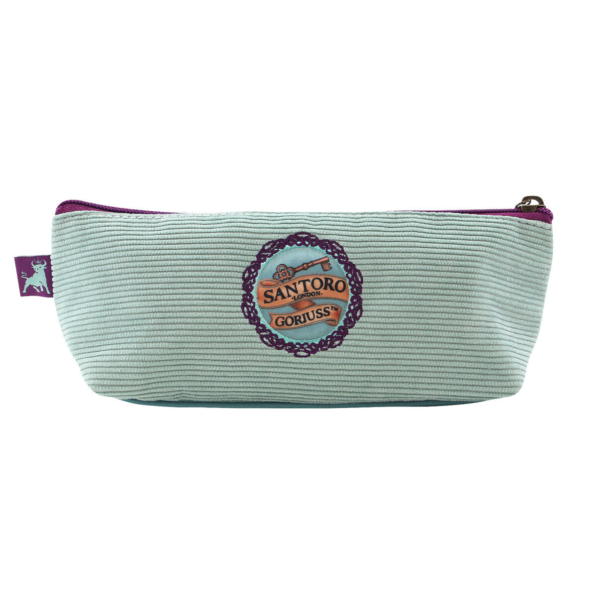 Penar Școlar Gorjuss Curiosity Gri Verde (22.3 x 8.8 x 5.7 cm) - Birou și papetărie, Material școlar și educațional