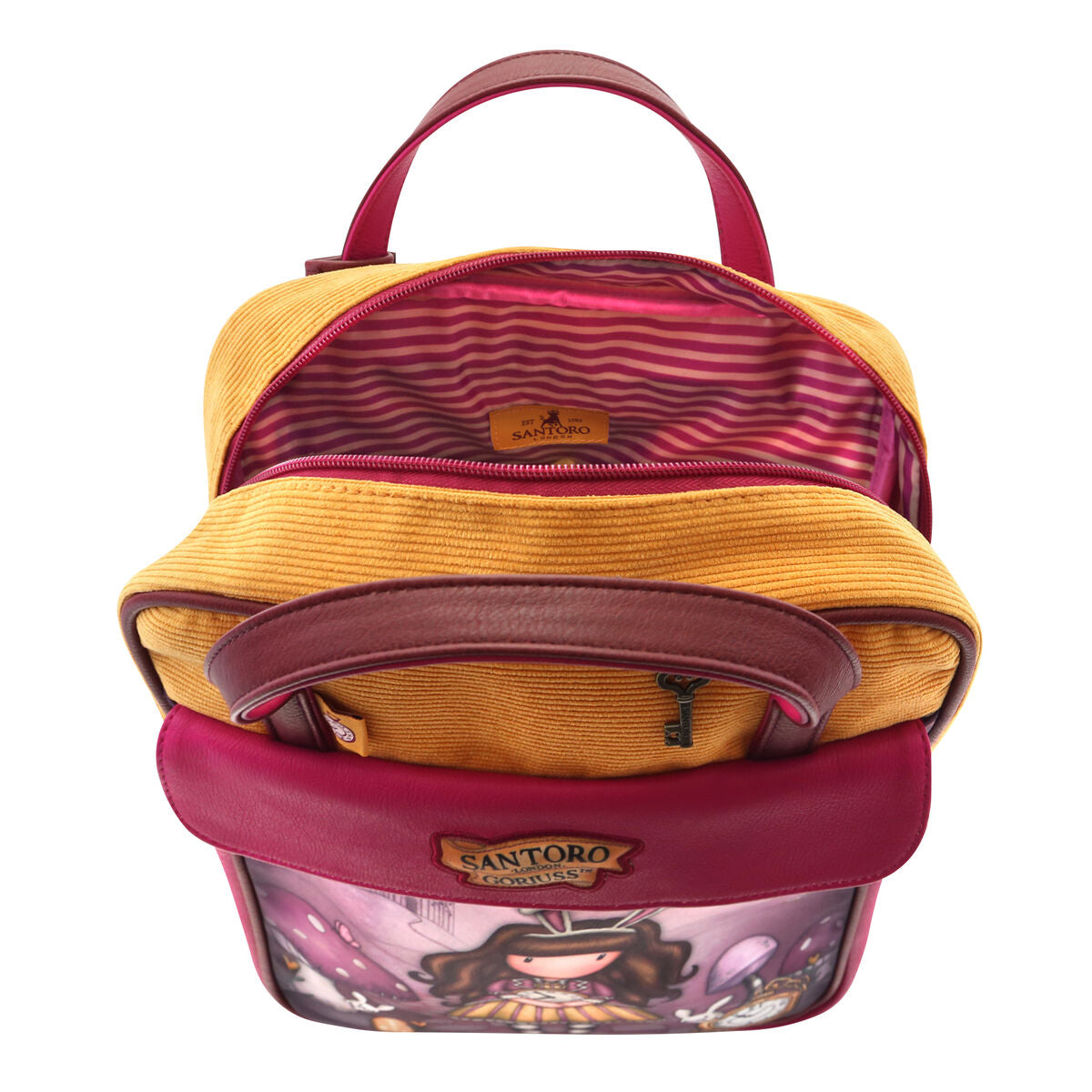 Rucsac Gorjuss Just one second Somon (27 x 10 x 37 cm) - Birou și papetărie, Material școlar și educațional
