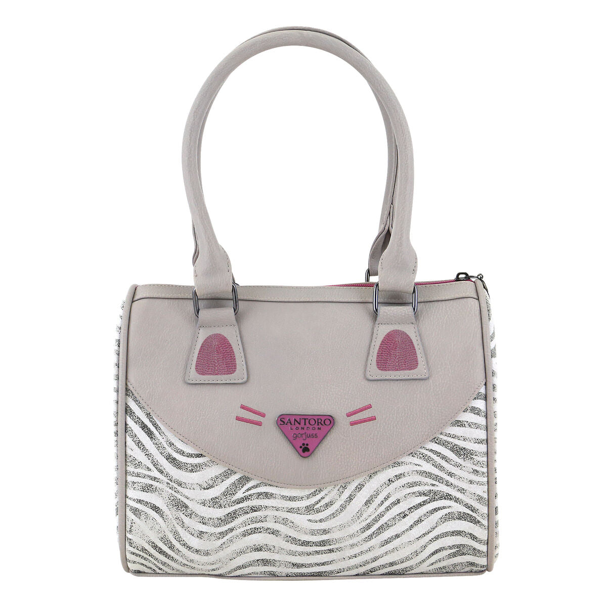 Geantă de mână Gorjuss Ruby wild Gri (28 x 22 x 13 cm) - Bagaje, Genți de mână