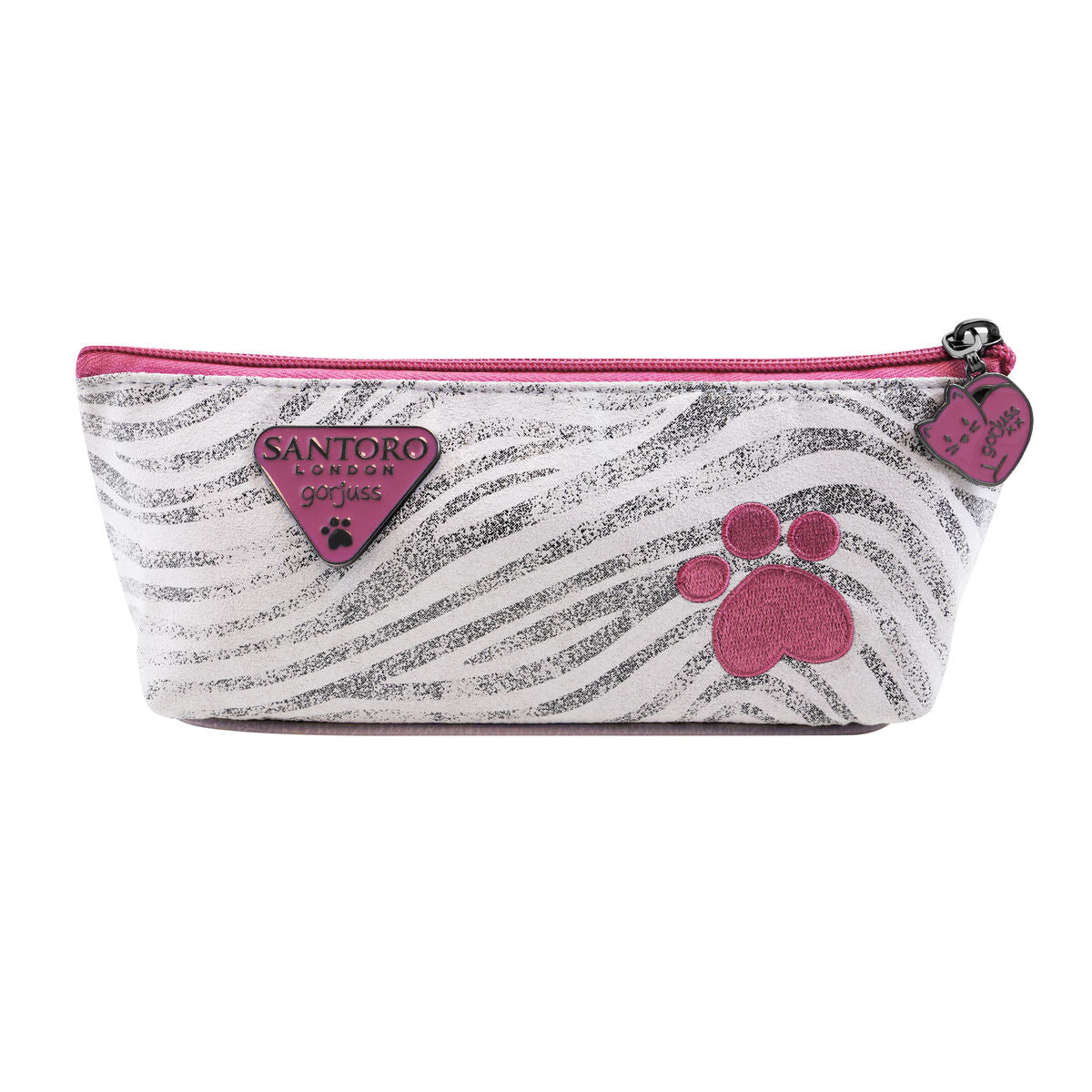 Penar Școlar Gorjuss Ruby wild Gri (22.3 x 8.8 x 5.7 cm) - Birou și papetărie, Material școlar și educațional