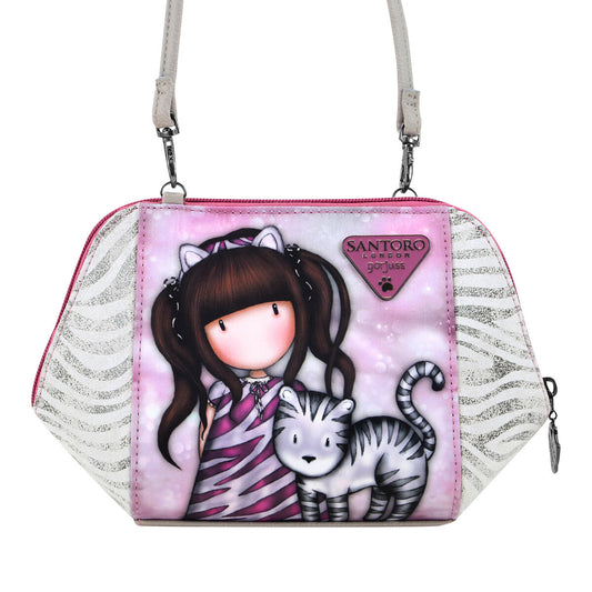 Geantă Bandulieră Gorjuss Ruby wild Gri (26 x 15,5 x 9,5 cm) - Bagaje, Genți de mână