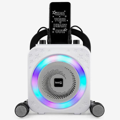Difuzor Bluetooth cu Microfon Karaoke RockJam Disco Light RJPS150-BK - Jucarii si jocuri, Jucării electronice