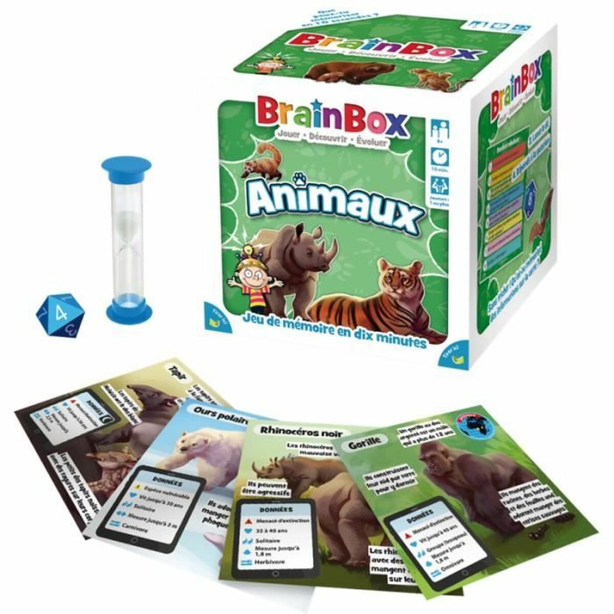 Joc Educativ Asmodee BrainBox - Animales - Jucarii si jocuri, Jocuri și accesorii
