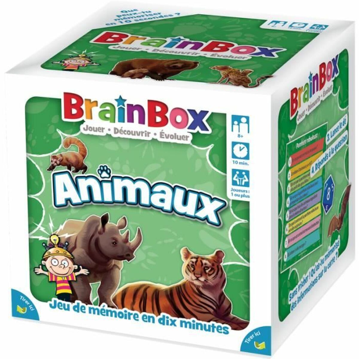Joc Educativ Asmodee BrainBox - Animales - Jucarii si jocuri, Jocuri și accesorii