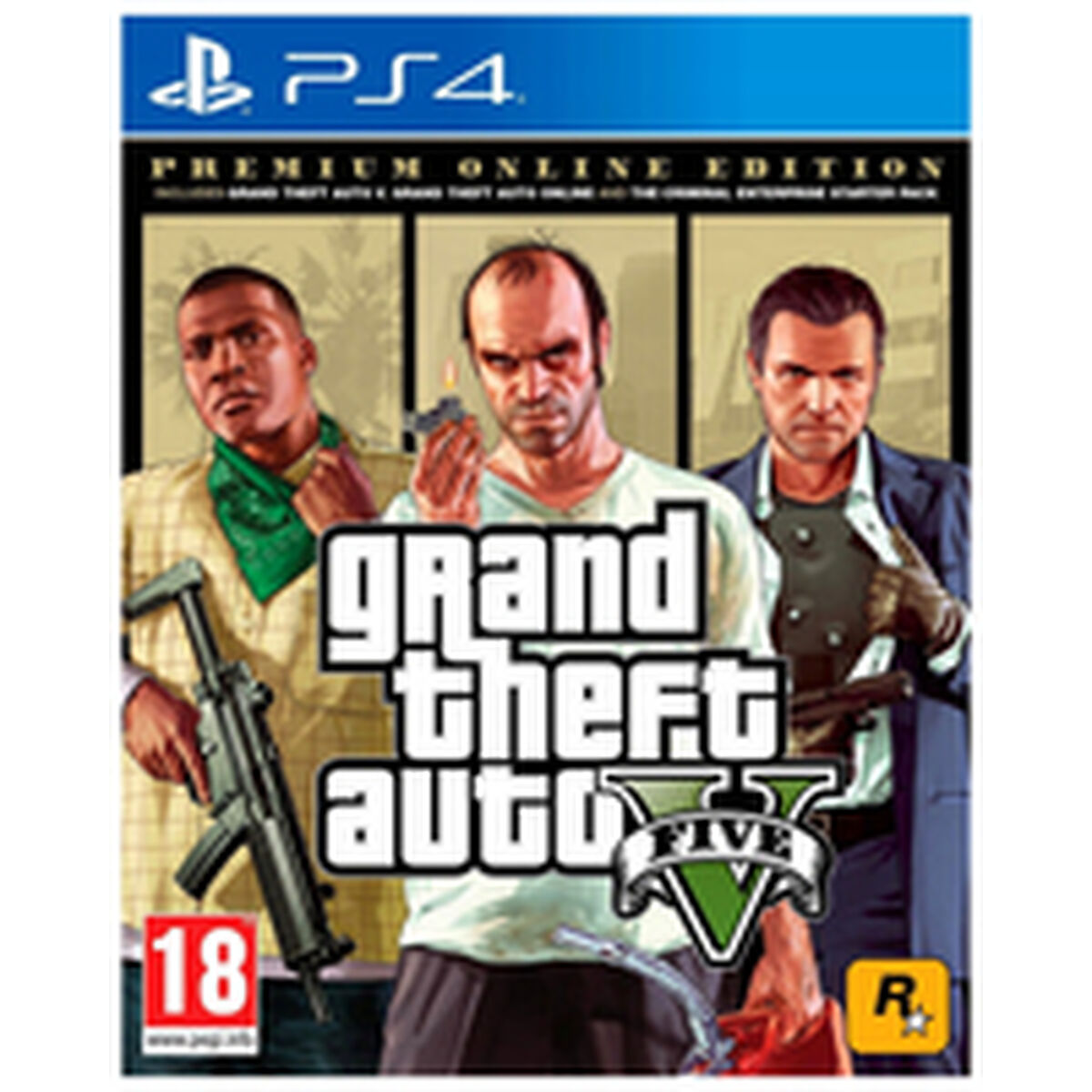 Joc video PlayStation 4 Rockstar Games Grand Theft Auto V - Premium Edition - Electronică, Joc video