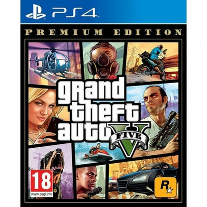 Joc video PlayStation 4 Rockstar Games Grand Theft Auto V - Premium Edition - Electronică, Joc video