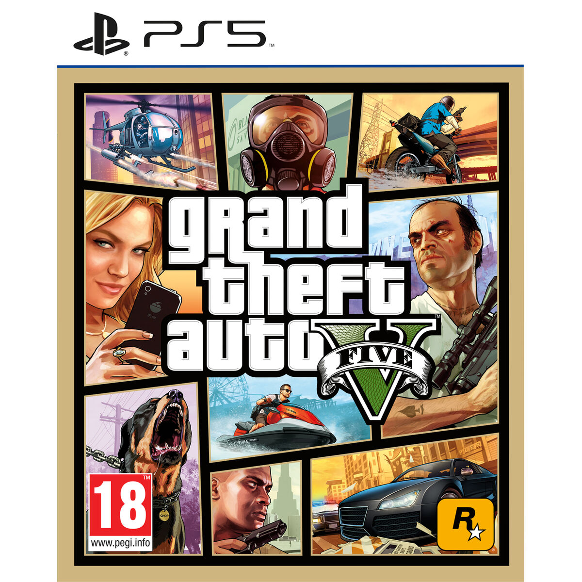 Joc video PlayStation 5 Sony Grand Theft Auto V - Electronică, Joc video