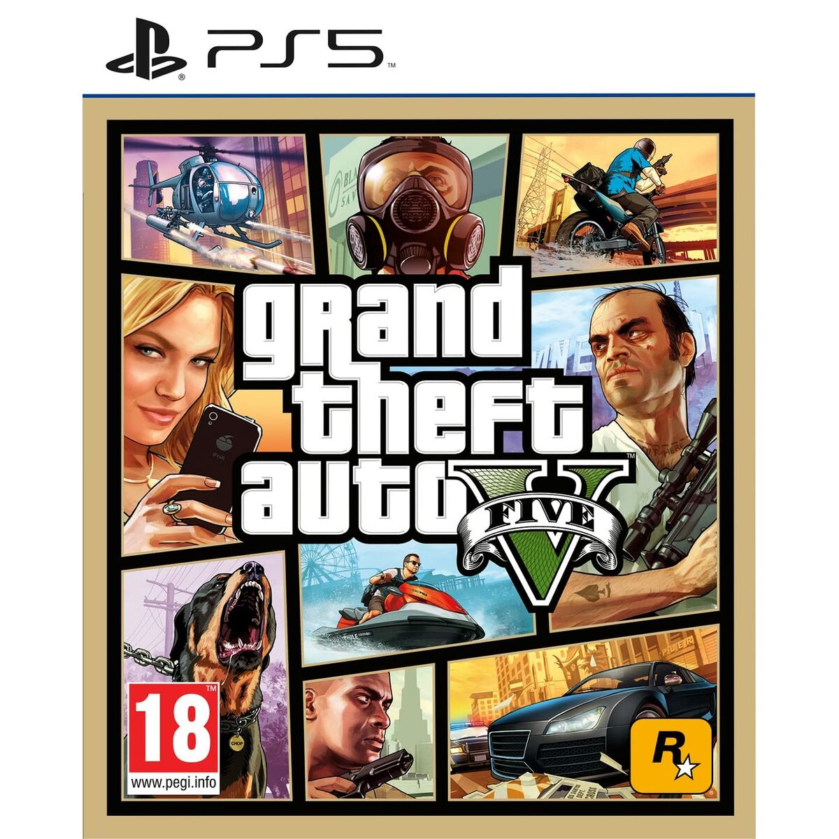 Joc video PlayStation 5 Sony GTA V PS5 - Electronică, Joc video